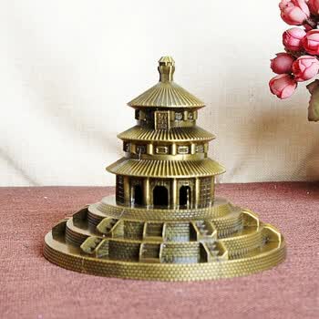 品摆件北京天坛模型家居客厅书房办公室装饰摆件旅游纪念品送朋友礼物