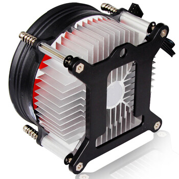 大水牛（BUBALUS）L5 CPU散热器(支持INTEL1150/1155/1156/i3/i5/台式电脑风冷散热器/9CM低噪风扇/附带硅脂)