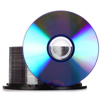 紫光DVD-R光盘/刻录盘 天语系列空白光盘刻录光盘光碟16速4.7G 桶装50片