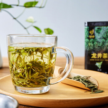 忆江南绿茶钱塘龙井75g 雨前春茶茶叶银罐自饮口粮茶叶