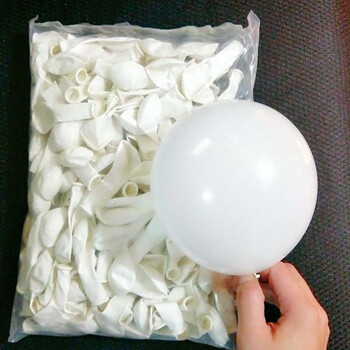 透明波波球带灯羽毛球中球生日派对婚礼圣诞新年布置ins网红气球 5寸