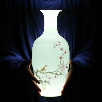 景德镇瓷器花瓶手绘品牌及商品- 京东