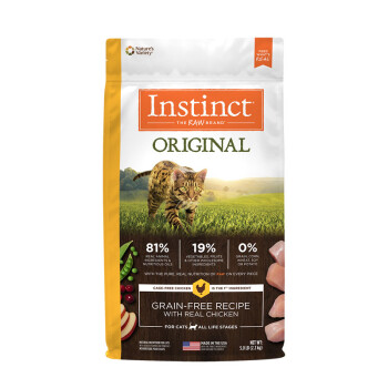 天然百利 Instinct 无谷鸡肉全猫粮 5磅/约2.2kg