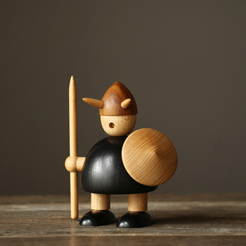 知茗 丹麦kay bojesen北欧经典挂壁小猴木偶 手工创意玩具原木家居