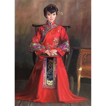 《鸟语花香》  布面油画拍卖已结束06黄晓玉 《美好的心情》  布面