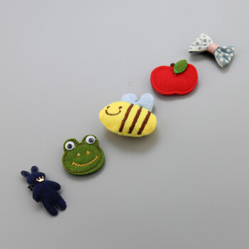 宝宝发夹套装婴儿发饰头饰公主皇冠儿童发夹夹光头夹 绿色 小蜜蜂