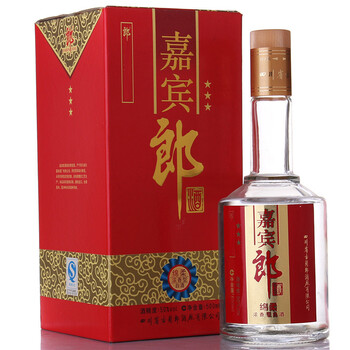 郎酒50度 三星嘉宾郎酒 绵柔浓香型白酒 经典老酒【大瓶or小瓶任选】