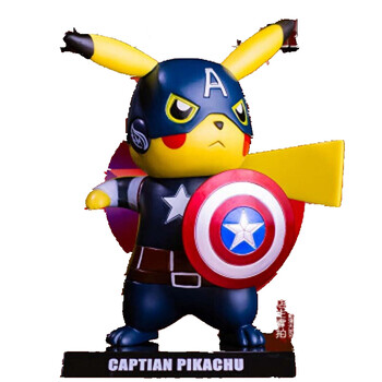 中天乐(zhongtianle) 口袋妖怪神奇宝贝宠物小精灵go皮卡丘超大模型