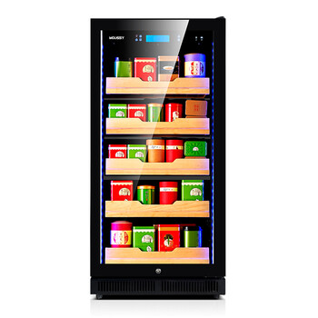 慕香ls80t茶叶柜恒温恒湿 压缩机冷藏柜保鲜柜 茶叶冰箱 立式冷柜