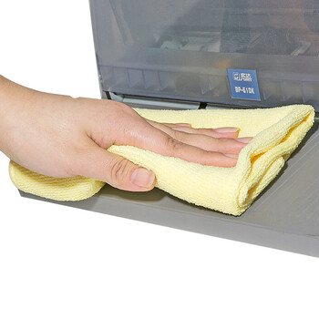 妙洁加大型超细纤维抹布  40*40cm4片装 洗车毛巾吸水神器 擦汽车专用