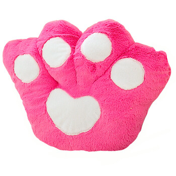 2018新款 毛绒玩具生日礼物娃娃布娃娃可爱卡通熊掌坐垫靠垫熊爪抱枕