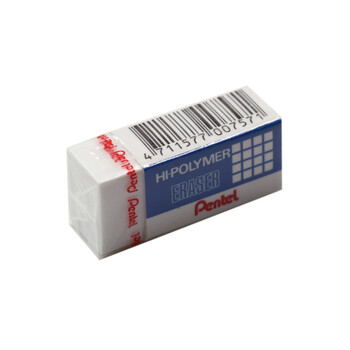 派通(Pentel)ZEH03 白色橡皮擦 制图橡皮擦 高聚物集屑橡皮 4块装 派通(Pentel)ZEH03 白色橡皮擦 制图橡皮擦 高聚物集屑橡皮 4块装