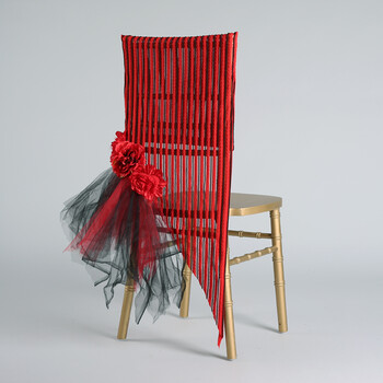 户外婚礼竹节椅椅套草坪婚礼布置竹节椅椅背装饰婚庆竹节椅装饰 时尚