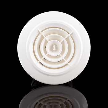 新风旋转可调风口 管道出风排风进风送风口75~150mm 旋转Φ75mm