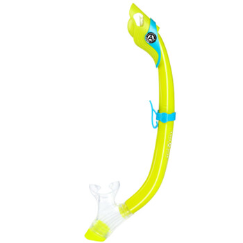 全干式呼吸管 浮潜三宝成人儿童 潜水套装装备配件器材 sn68黄