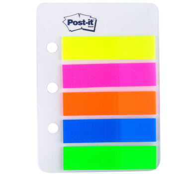 3M 便签 报事贴/便条纸/便利贴/便签纸 办公用品 学习用品文具 合宜系列687-5 全彩指示标签