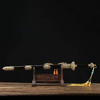 至尊剑  龙泉宝剑  深蓝之剑作者钟石勇倾力打造 送剑架款式随机 可