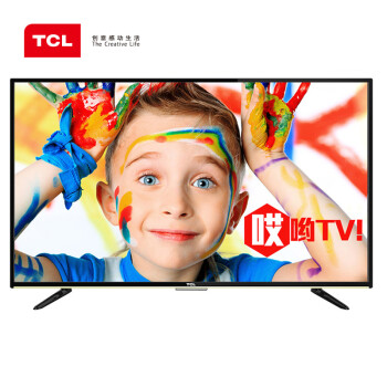 
                                        TCL D50A710 50英寸内置WiFi海量影视 安卓智能LED液晶电视机（珠光黑）                