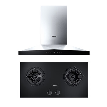 老板(robam) 22立方第四代大吸力智能cxw-200-8229s旗舰油烟机套装