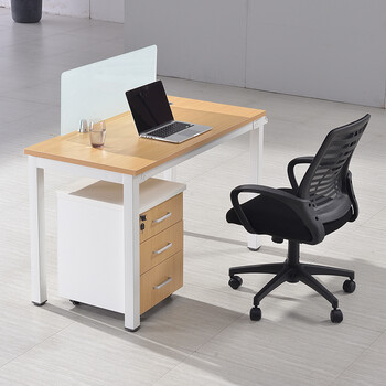 员工屏风办公桌椅组合6人位多人组合电脑桌椅简约现代简约卡座员工桌