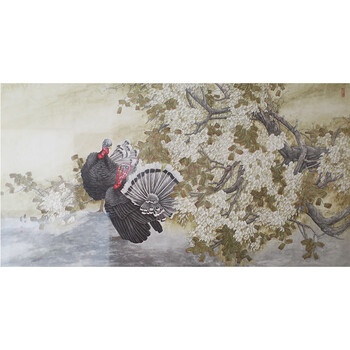 李贵田 《火鸡》中国美协会员