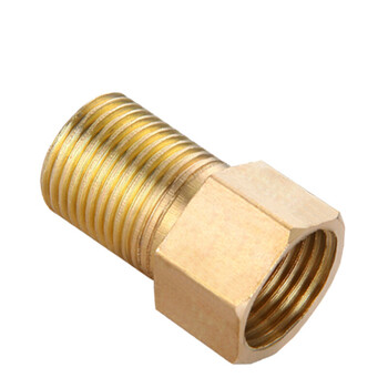 麦伦讯全铜加长4分内外丝铜直接 内外牙直接外丝加长延长水管铜接 (8)