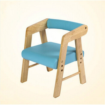 卓品佳椅子 靠背 实木小孩板凳可升降宝宝吃饭沙发椅子幼儿园用家用