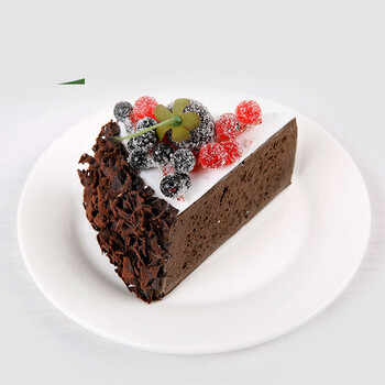 生日蛋糕模型仿真2018新款水果食物摆件假蛋糕道具 三角形糖果巧克力