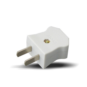 鑫龙竹友正泰 两极插头10a 250v 10个