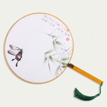 古典团扇宫扇圆扇子古代扇女扇圆形扇汉服cos舞蹈扇 采香