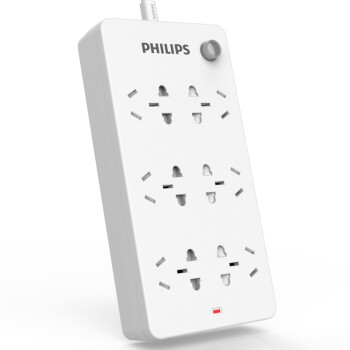 PHILIPS 飞利浦 SPS1620P/93 插线板 *5件