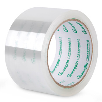 广博(GuangBo)高透明宽胶带 60mm*60y*50μm 54.9米/卷打包封箱胶带办公文具FX-62KA 广博(GuangBo)高透明宽胶带 60mm*60y*50μm 54.9米/卷打包封箱胶带办公文具FX-62KA