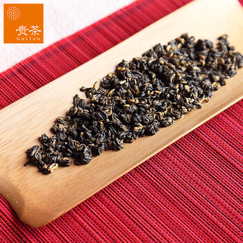 贵州贵茶红宝石红茶工夫红茶一级高原红茶茶叶 真空压缩散装250g铁盒