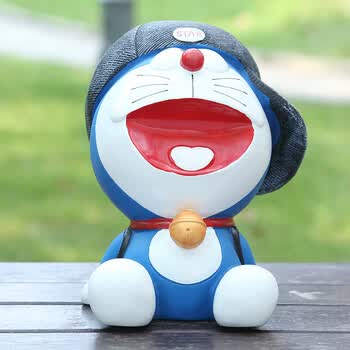 创意礼品 超大号叮当猫储蓄罐可爱韩国风创意机器猫存钱罐储钱罐 六一