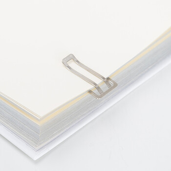 得力(NUSIGN)创意回形针书签 德国创意设计 锰钢原材曲别针 学生桌面收纳精致办公 大号10枚装NS106