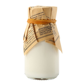 饮曰茶生活 稀遇新疆老酸奶 凝固型发酵乳 有蔗糖酸牛奶195g/瓶x6瓶