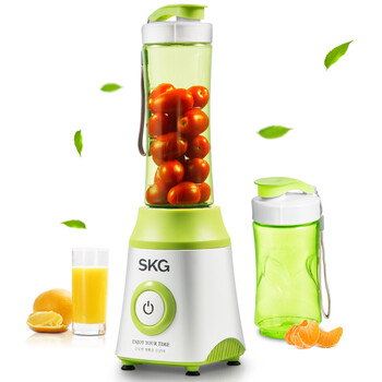 SKG榨汁机多功能料理机便携式搅拌机2070绿色