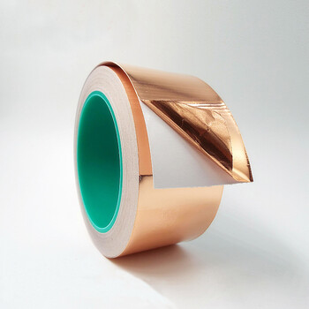 wanptek 双面导电铜箔纸 双导铜箔纸胶带 铜箔胶带 导电屏蔽防干扰