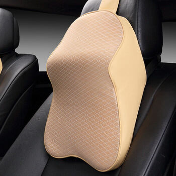 汽车头枕汽车靠枕护颈枕头枕车枕车用枕头记忆棉四季通用款 汽车用品