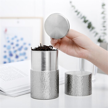 京东京造 茶叶罐 锡制储物罐密封罐保鲜罐【礼盒】 金属锡罐 京东京造 茶叶罐 锡制储物罐密封罐保鲜罐【礼盒】 金属锡罐