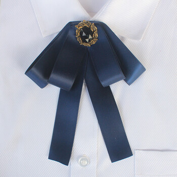 日韩高档职业女士领花领结女生制服领花银行酒店演出红黑蓝蝴蝶结sn