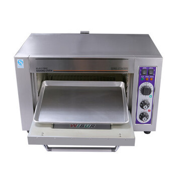 eb520电焗炉单层商用焗炉一层一盘焗鸡焗鸭炉电烤箱带定时