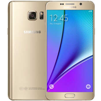 
                                        三星 Galaxy Note5（N9200）4GB+32GB 铂光金 全网通4G手机 双卡双待                