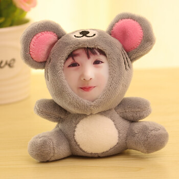 定制人脸照片娃娃超萌玩偶人面公仔情侣闺蜜生日礼物女生diy创意非你