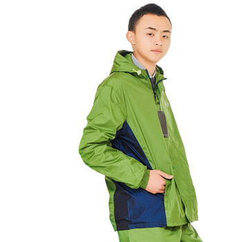 情侣轻薄款男女士雨衣雨裤套装 户外成人电动车摩托车雨披雨 军绿色