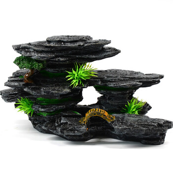 创饰品躲藏背景配件设计躲避用品海底背景海底真假小型真假 xl-11假山