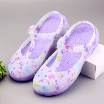 洞洞鞋女士夏季凉鞋沙滩厚底果冻四色凉拖鞋滑包头鞋子 1318沙滩鞋