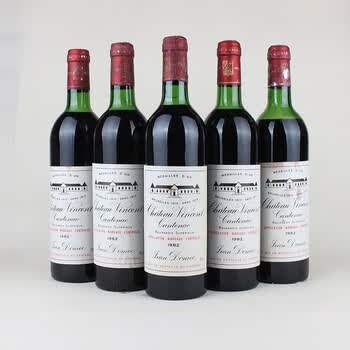 1982年 文森特康田酒庄干红葡萄酒 750ml 5瓶06拍卖已结束1994年