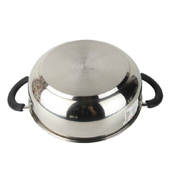 
                                        爱仕达ASD不锈钢复底单层蒸锅火锅 电磁炉通用烹饪锅具QJ1526 26cm                