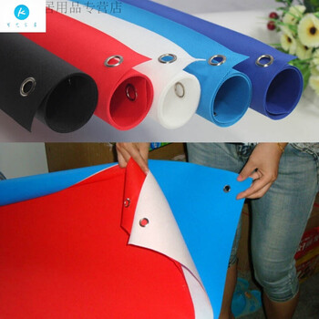 布加厚白色无纺布摄影背景布寸照证件照快拍5墙面装饰少女心背景 红色